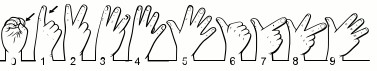 gebarentaal cijfers