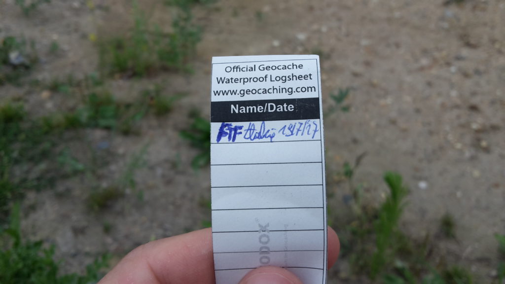 First to Find Geocaching - FTF