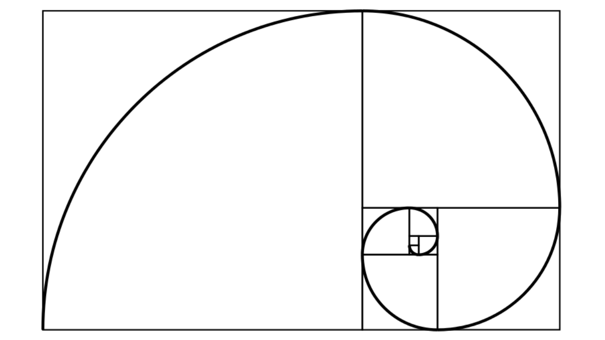 Fibonacci spiraal